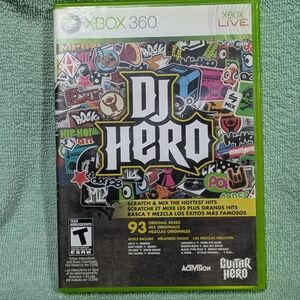 DJ HERO | Xbox 360 | CIB | VG